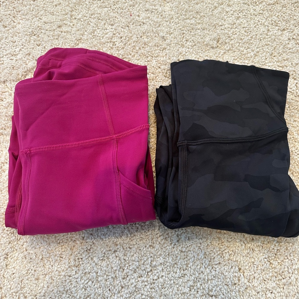 Lululemon Leggings - 2 pairs